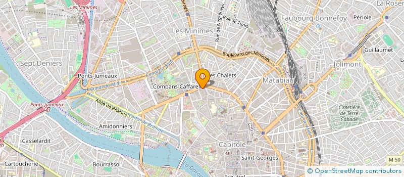 localisation de l'entreprise MONSIEUR ARTHUR BATCHAIEV à TOULOUSE