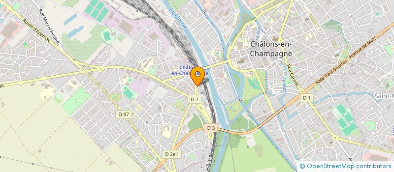 localisation de l'entreprise MONSIEUR ARTHUR BAUDRY  CHALONS-EN-CHAMPAGNE
