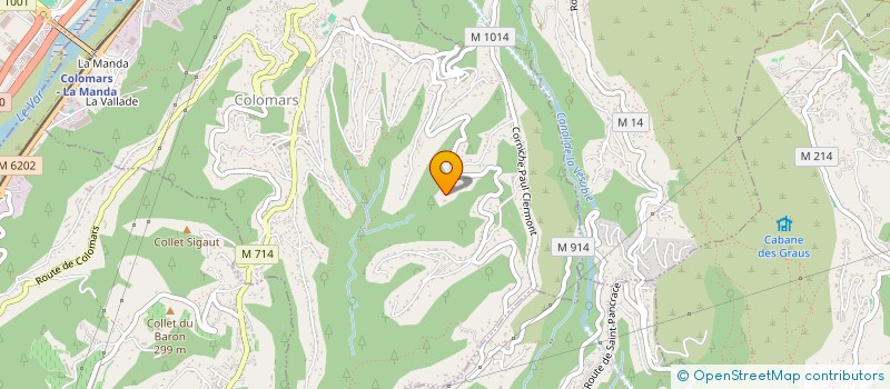 localisation de l'entreprise MONSIEUR ARTHUR BAUTZ  COLOMARS