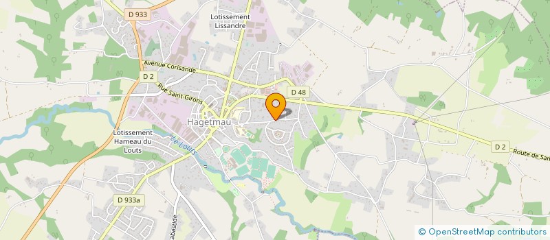 localisation de l'entreprise MONSIEUR ARTHUR BECAN à HAGETMAU