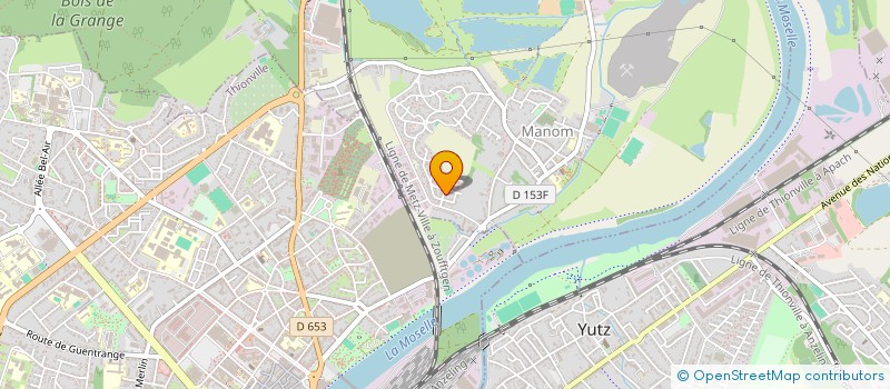 localisation de l'entreprise MONSIEUR ARTHUR BECKER  MANOM