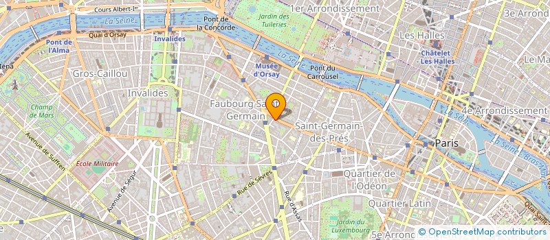 localisation de l'entreprise MONSIEUR ARTHUR BENTEJAC  PARIS