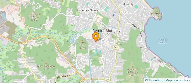 localisation de l'entreprise MONSIEUR ARTHUR BERARD  REMIRE-MONTJOLY