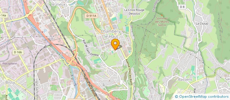 localisation de l'entreprise MONSIEUR ARTHUR BERNARD--LAURENT  CHAMBERY