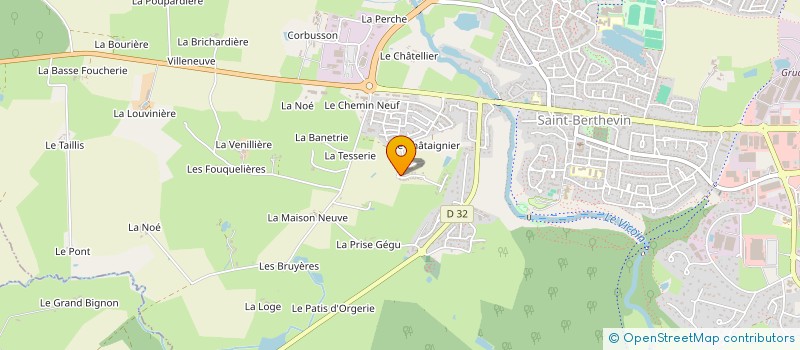 localisation de l'entreprise MONSIEUR ARTHUR BERSON  SAINT-BERTHEVIN