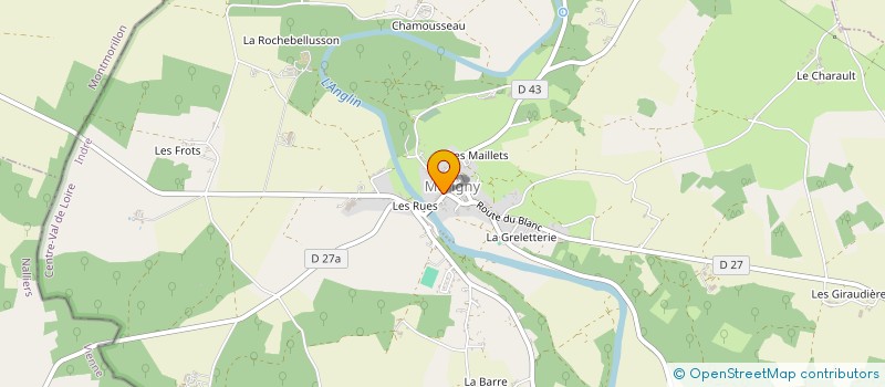 localisation de l'entreprise MONSIEUR ARTHUR BERTHAULT à MARTIZAY