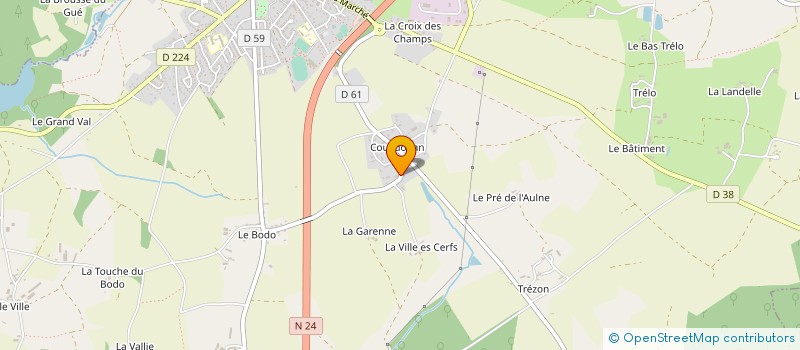 localisation de l'entreprise MONSIEUR ARTHUR BERTHIER  PLELAN-LE-GRAND