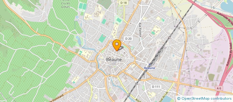 localisation de l'entreprise MONSIEUR ARTHUR BIANCHI à BEAUNE