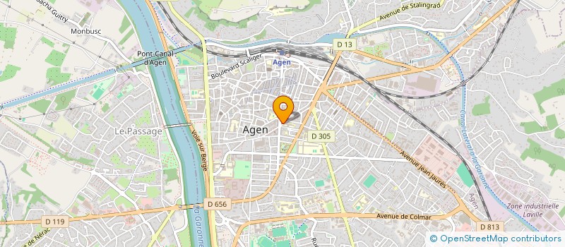 localisation de l'entreprise MONSIEUR ARTHUR BIBE  AGEN