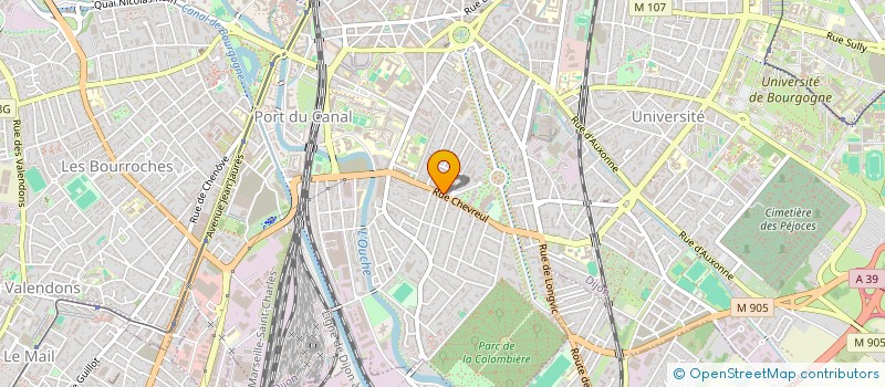 localisation de l'entreprise MONSIEUR ARTHUR BIERNAT à DIJON