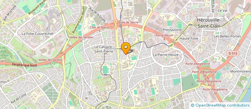 localisation de l'entreprise MONSIEUR ARTHUR BILLON à CAEN