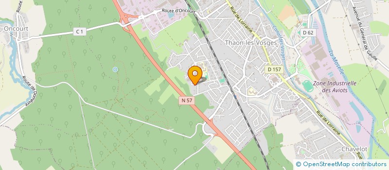 localisation de l'entreprise MONSIEUR ARTHUR BLAISE  THAON-LES-VOSGES