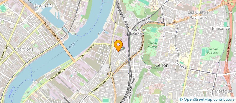 localisation de l'entreprise MONSIEUR ARTHUR BLANC  CENON