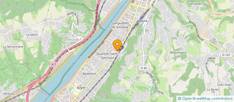 localisation de l'entreprise MONSIEUR ARTHUR BLANCHAMP à VIENNE