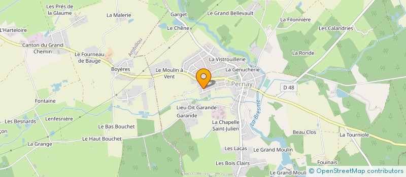 localisation de l'entreprise MONSIEUR ARTHUR BLO  PERNAY