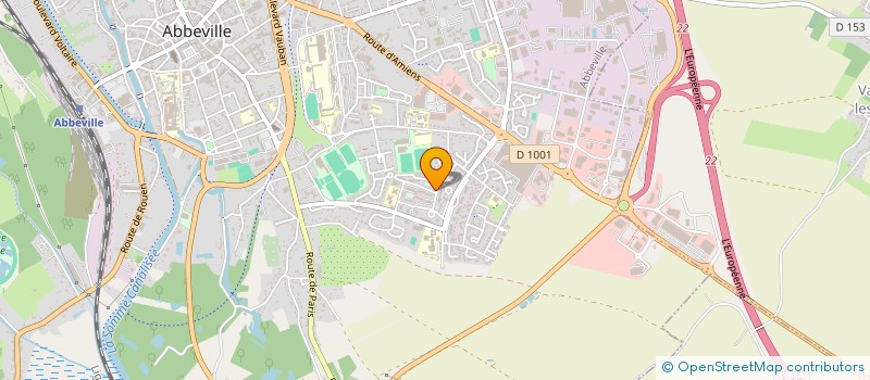 localisation de l'entreprise MONSIEUR ARTHUR BLONDIAUX  ABBEVILLE