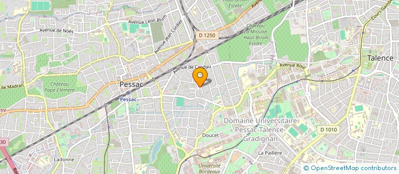 localisation de l'entreprise MONSIEUR ARTHUR BODIE à PESSAC
