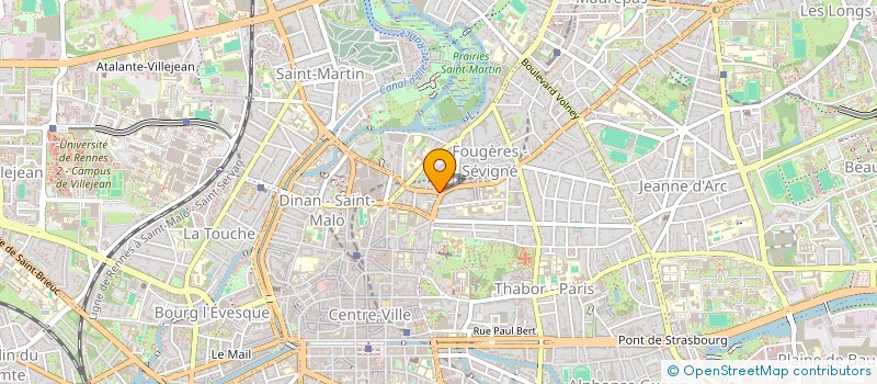 localisation de l'entreprise MONSIEUR ARTHUR BODIN  RENNES