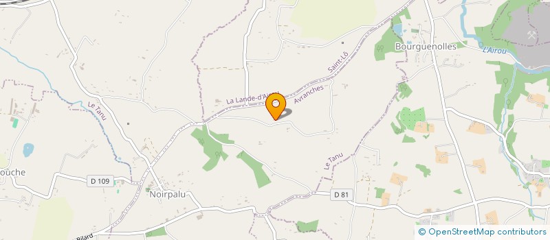 localisation de l'entreprise MONSIEUR ARTHUR BOGNOT  LE TANU