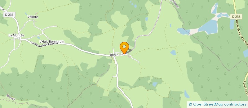 localisation de l'entreprise MONSIEUR ARTHUR BONORON  BRASSY