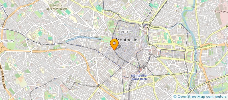 localisation de l'entreprise MONSIEUR ARTHUR BONTPART à MONTPELLIER