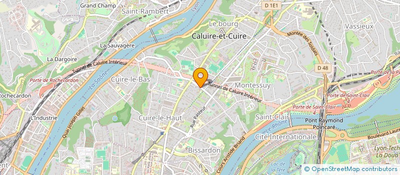 localisation de l'entreprise MONSIEUR ARTHUR BORDE  CALUIRE-ET-CUIRE