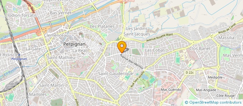 localisation de l'entreprise MONSIEUR ARTHUR BORDY  PERPIGNAN