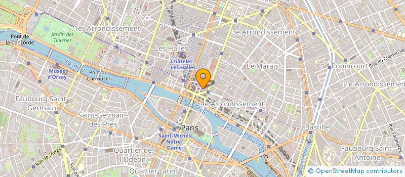 localisation de l'entreprise MONSIEUR ARTHUR BOSSEBOEUF  PARIS