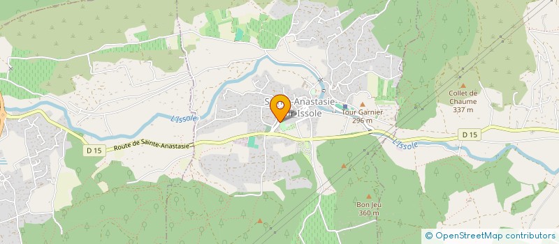 localisation de l'entreprise MONSIEUR ARTHUR BOULEY  STE ANASTASIE SUR ISSOLE