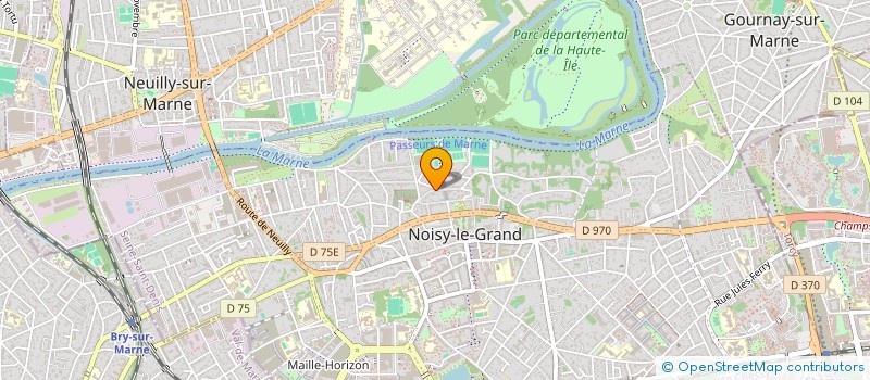 localisation de l'entreprise MONSIEUR ARTHUR BOURASSEAU  NOISY-LE-GRAND