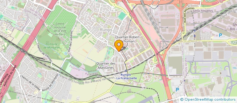 localisation de l'entreprise MONSIEUR ARTHUR BOURDOT  RUNGIS