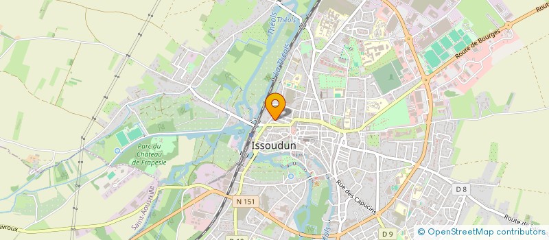 localisation de l'entreprise MONSIEUR ARTHUR BOURGOIN à ISSOUDUN