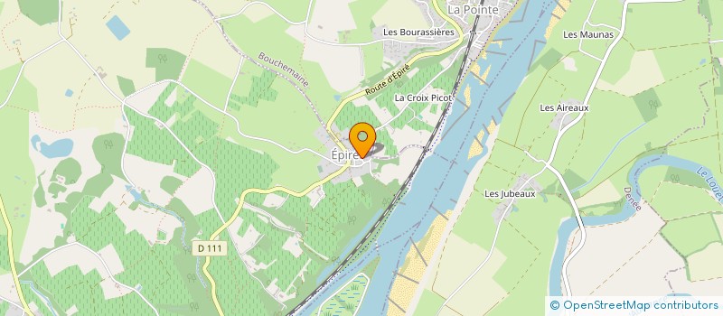 localisation de l'entreprise MONSIEUR ARTHUR BOUSQUET  SAVENNIERES