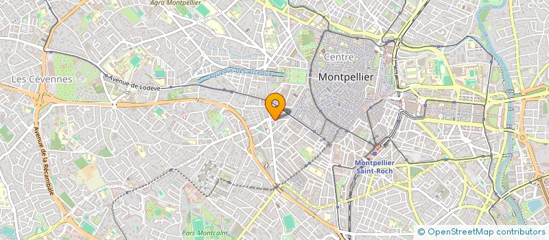 localisation de l'entreprise MONSIEUR ARTHUR BOUSSEGUI à MONTPELLIER