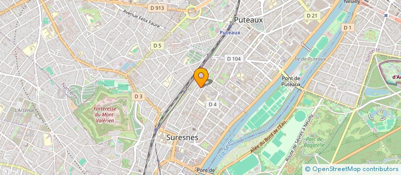 localisation de l'entreprise MONSIEUR ARTHUR BREUILH à SURESNES