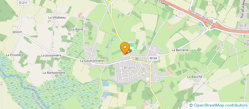 localisation de l'entreprise MONSIEUR ARTHUR BRIANCEAU  BRAINS