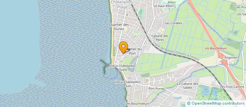 localisation de l'entreprise MONSIEUR ARTHUR BRIOU à CHATELAILLON-PLAGE