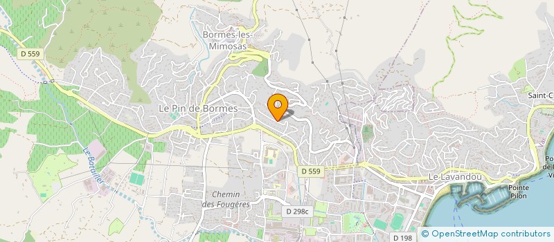 localisation de l'entreprise MONSIEUR ARTHUR BROSSE  BORMES-LES-MIMOSAS