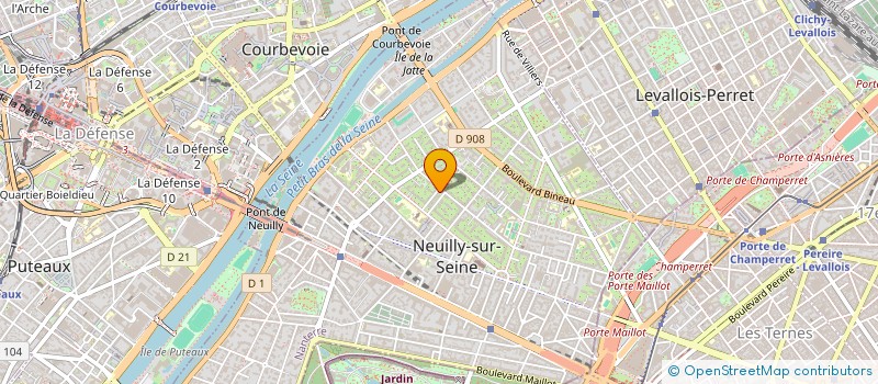 localisation de l'entreprise MONSIEUR ARTHUR BROUDEHOUX à NEUILLY-SUR-SEINE