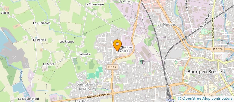 localisation de l'entreprise MONSIEUR ARTHUR BURTIN à SAINT-DENIS-LES-BOURG