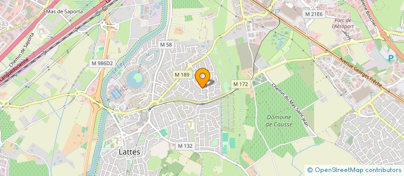 localisation de l'entreprise MONSIEUR ARTHUR CAIX à LATTES