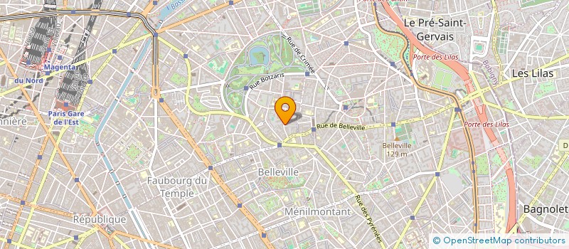 localisation de l'entreprise MONSIEUR ARTHUR CALLEGARI  PARIS