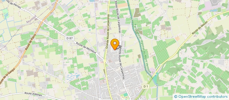 localisation de l'entreprise MONSIEUR ARTHUR CALLENS  PERNES-LES-FONTAINES