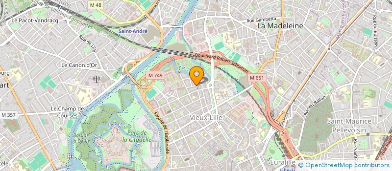 localisation de l'entreprise MONSIEUR ARTHUR CAMBERLEIN à LILLE