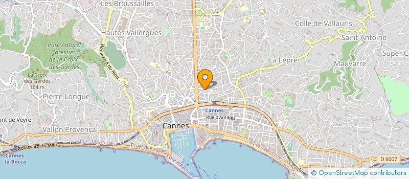 localisation de l'entreprise MONSIEUR ARTHUR CAVALOC à CANNES