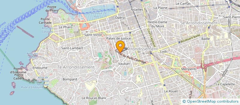 localisation de l'entreprise MONSIEUR ARTHUR CELLIER  MARSEILLE