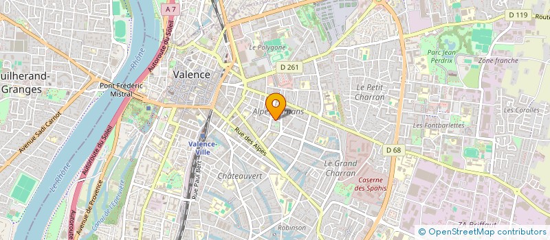 localisation de l'entreprise MONSIEUR ARTHUR CESSAC à VALENCE
