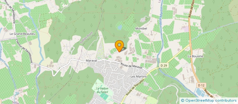 localisation de l'entreprise MONSIEUR ARTHUR CHABERT à LA CRAU