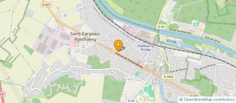 localisation de l'entreprise MONSIEUR ARTHUR CHAMOREAU à SAINT-FARGEAU-PONTHIERRY