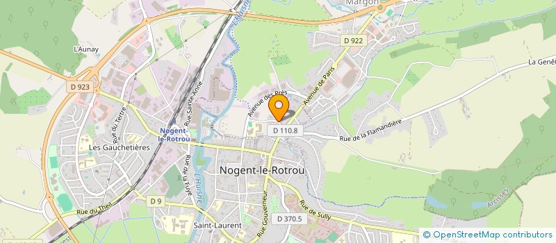 localisation de l'entreprise MONSIEUR ARTHUR CHAMPAGNE à NOGENT-LE-ROTROU